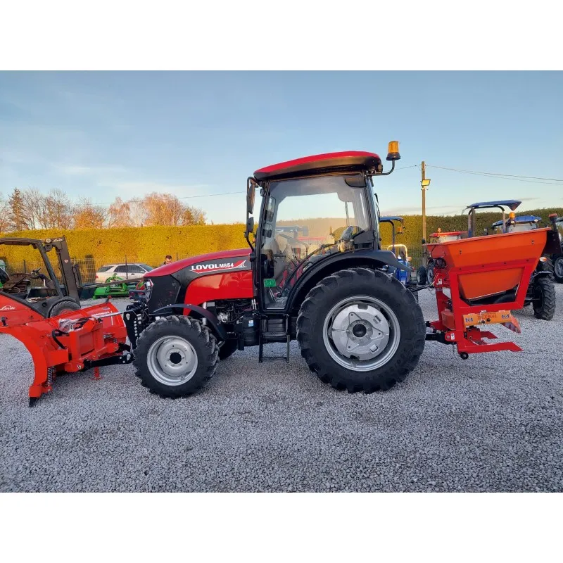 Zestaw komunalny LOVOL M654, pług strzałka 2,0 m, PK 550